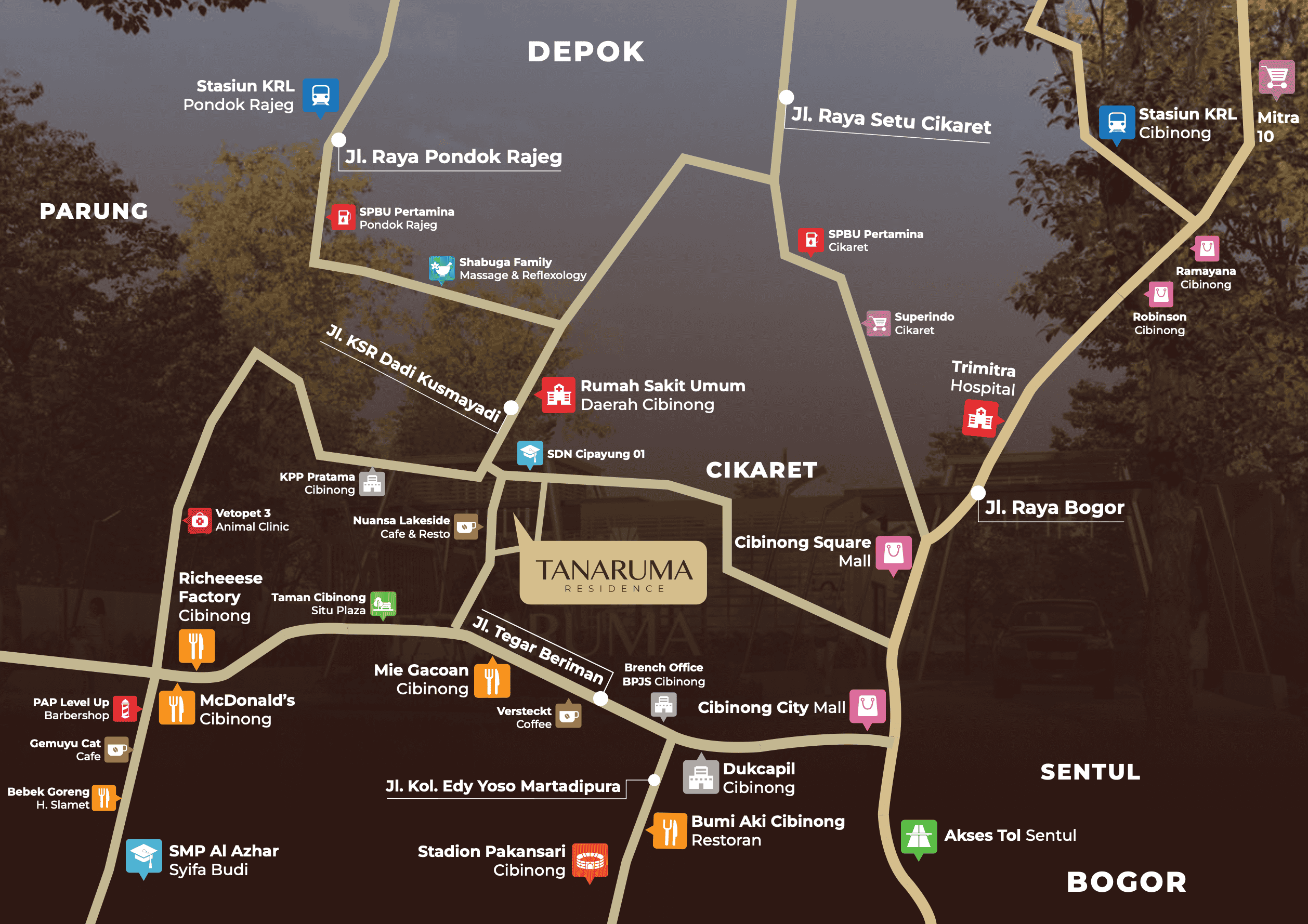 lokasi tanaruma residence